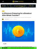 Is Ethereum Preparing for a Breakout After Whale Transfer?