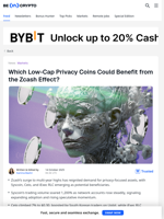 3 Low-Cap Privacy Coins to Watch After Zcash's Surge