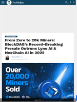 Top Presale Crypto 2025: Why BlockDAG Outshines Lyno AI & NexChain AI