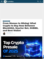 What Crypto to Buy Now: BlockDAG Beats Snorter Bot, Best Wallet, and SUBBD in 2025