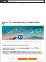 Chainlink Price Nears Key Breakout With $30 Target in Sight - Brave New Coin