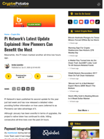 Pi Network’s Latest Update Explained: How Pioneers Can Benefit the Most