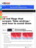 10 red flags that scream ‘fake airdrop,’ and how to avoid them - The Crypto News Wire