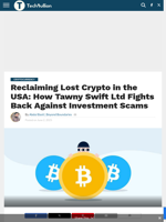 Reclaiming Lost Crypto in the USA: How Tawny Swift Ltd Fights Back Against Investment Scams - TechBullion