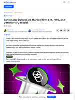 Sonic Labs Expands to U.S. with ETFs, PIPEs, and New York Office