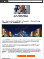 XRP Price Prediction: XRP ETF Inflows Hit $17M as Clarity Act Nears—Can Price Break $2? - Brave New Coin