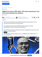 VANA Token Jumps 35% on YZi Labs Backing & CZ Advisory Role
