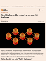 Web3 Budapest: The central european web3 jamboree - AMBCrypto