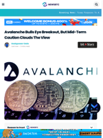 Avalanche Bulls Eye Breakout, But Mid-Term Caution Clouds The View