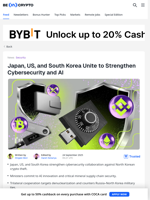 Japan, US, South Korea Unite to Strengthen Cybersecurity and AI