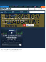 BNB Chain Kicks Off University Dev Roadshow at NYU Today 