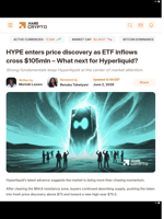 HYPE enters price discovery as ETF inflows cross $105mln – What next for Hyperliquid? - AMBCrypto