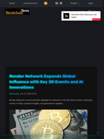 Render Network Expands Global Influence with Key 3D Events and AI Innovations - Blockchain.News