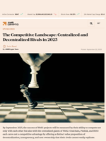 The Competitive Landscape: Centralized and Decentralized Rivals in 2025 - AMBCrypto