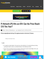 Pi Network (PI) Hits an ATH: Can the Price Reach $10 This Year?