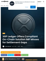 XRP Ledger Challenges IMF on Global Settlement