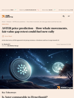 ASTER price prediction - How whale movements, fair value gap retest could fuel new rally - AMBCrypto