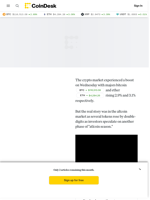 Crypto Markets Today: Market Rallies, Altcoins Lead Gains; Zcash Hits 16-Month High