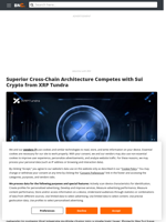 Superior Cross-Chain Architecture Competes with Sui Crypto from XRP Tundra