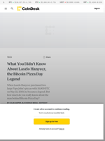 What You Didn’t Know About Laszlo Hanyecz, the Bitcoin Pizza Day Legend