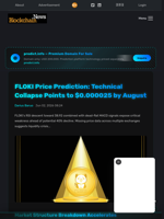 FLOKI Price Prediction: Technical Collapse Points to $0.000025 by August - Blockchain.News
