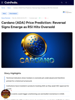 ADA Price Forecast: Why Whales are Betting on a Cardano Reversal Now