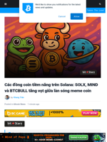 Các đồng coin tiềm năng trên Solana bùng nổ trong tháng 5