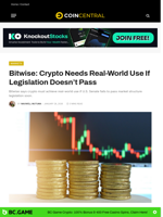 Bitwise: Crypto Needs Real-World Use If Legislation Doesn’t Pass - CoinCentral