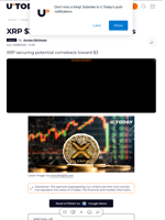 XRP $3 Comeback Journey Begins