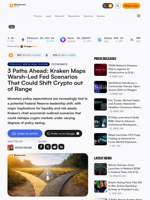 3 Paths Ahead: Kraken Maps Warsh-Led Fed Scenarios That Could Shift Crypto out of Range – Economics Bitcoin News