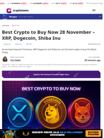 Best Crypto to Buy Now: XRP, Dogecoin and Shiba Inu