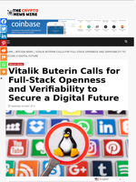 Vitalik Buterin Calls for Full‑Stack Openness and Verifiability to Secure a Digital Future - The Crypto News Wire