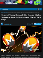 Monero Privacy Demand Hits Record Highs: How GhostSwap Is Meeting the BTC to XMR Surge