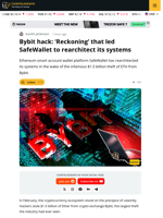 Safe CEO Says Bybit Hack Exposed Fragmented Self-Custody Security