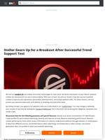 Stellar Gears Up for a Breakout After Successful Trend Support Test - Brave New Coin