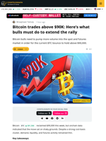 BTC Needs Key Trend Shifts to Hold $90K