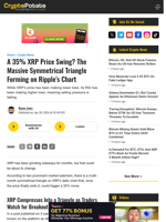 A 35% XRP Price Swing? The Massive Symmetrical Triangle Forming on Ripple's Chart
