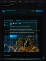FTX Token (FTT) Hovers Near Critical Support at $0.85 as Bears Test Lower Bounds - Blockchain.News