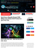 
North Korea Allegedly Drained $280 Million from Solana's Drift Protocol on April Fool's Day | Cryptocurrency News Live | Breaking Crypto News - Realtime Prices, Analysis, Predictions...
