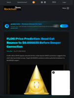 FLOKI Price Prediction: Dead Cat Bounce to $0.000035 Before Deeper Correction - Blockchain.News