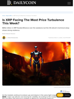 Is XRP Facing The Most Price Turbulence This Week? - DailyCoin