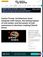 Ivanka Trump: Architecture must integrate with nature, the lasting impact of real estate, and the power of self-awareness in decision-making | David Senra