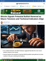 Bitcoin Signals Potential Bullish Reversal as Macro Tensions and Technical Indicators Align - TheNewsCrypto