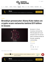 Brooklyn prosecutor Alona Katz takes on crypto scam networks behind $11 billion in losses