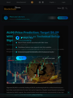 ALGO Price Prediction: Target $0.29 Within Two Weeks as Technical Setup Signals Recovery - Blockchain.News