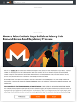 Monero Price Outlook Stays Bullish as Privacy Coin Demand Grows Amid Regulatory Pressure - Brave New Coin