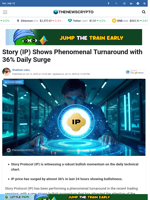 Story (IP) Shows Phenomenal Turnaround with 36% Daily Surge - TheNewsCrypto