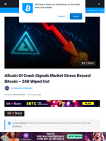 Altcoin OI Crash Signals Market Stress Beyond Bitcoin – $8B Wiped Out | Bitcoinist.com