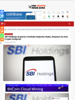 SBI Holdings Acquires Coinhako Majority Stake, Deepens its Asia Crypto Footprint - The Crypto News Wire