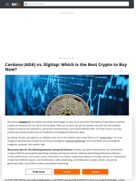 Cardano (ADA) vs. Digitap: Which is the Best Crypto to Buy Now?